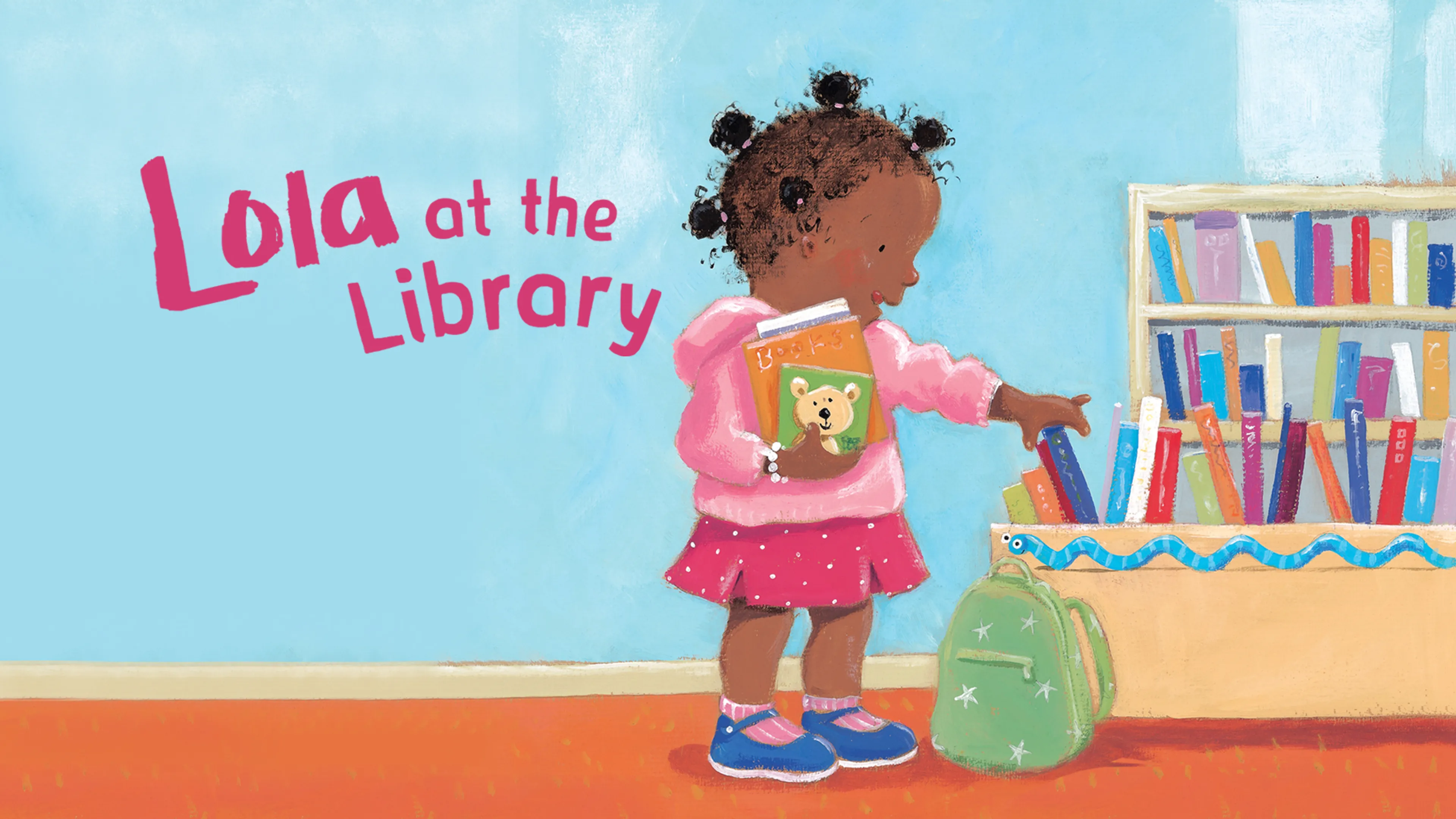 Lola at the Library poster